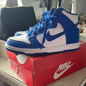 Nike Dunk High (GS) Royal/White